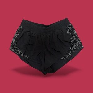 lululemon athletica Black and White Athletic Shorts